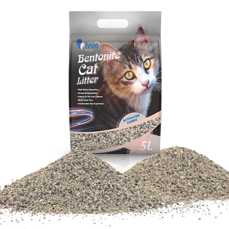 broken bentonite cat litter