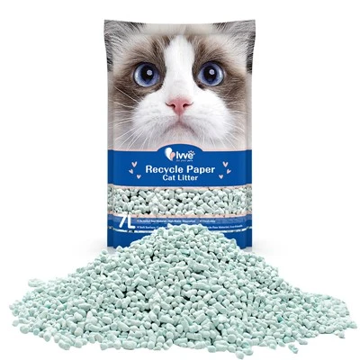 Recycled Color Change Paper Cat Litter
