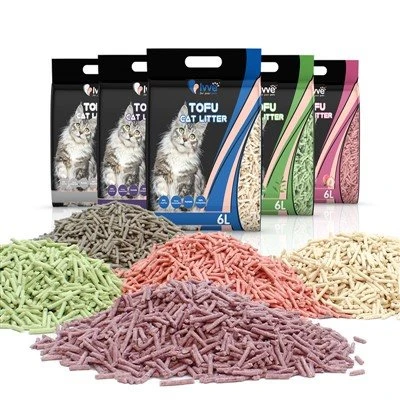 Lavander Tofu Cat Litter